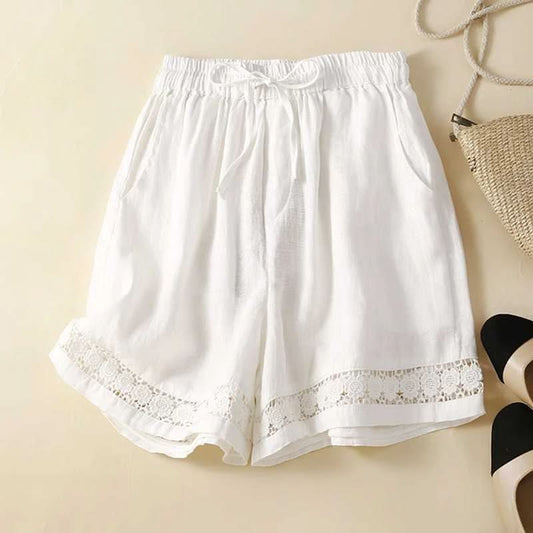 RICA | PANTALONES CORTOS DE LINO