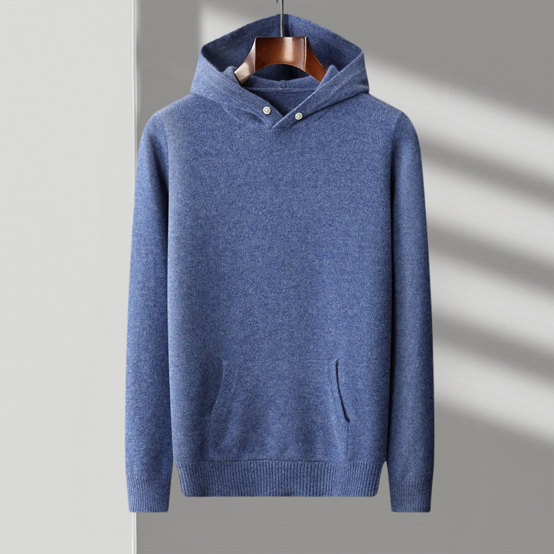ARDEN | SUDADERA CON CAPUCHA DE LANA MERINO