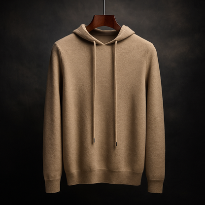 MERINO | SUDADERA CON CAPUCHA DE LANA