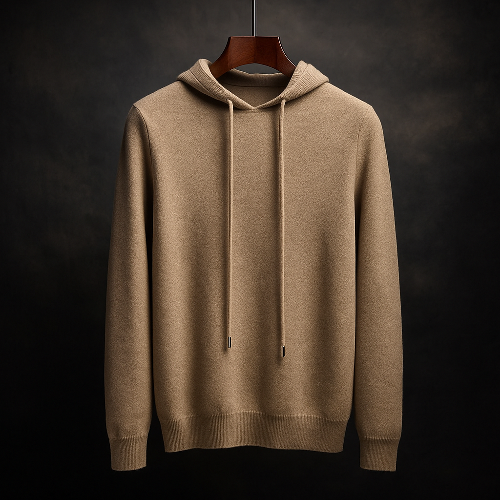 MERINO | SUDADERA CON CAPUCHA DE LANA