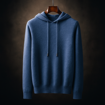 MERINO | SUDADERA CON CAPUCHA DE LANA