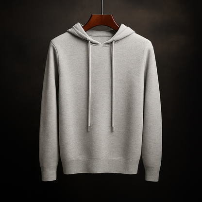 MERINO | SUDADERA CON CAPUCHA DE LANA