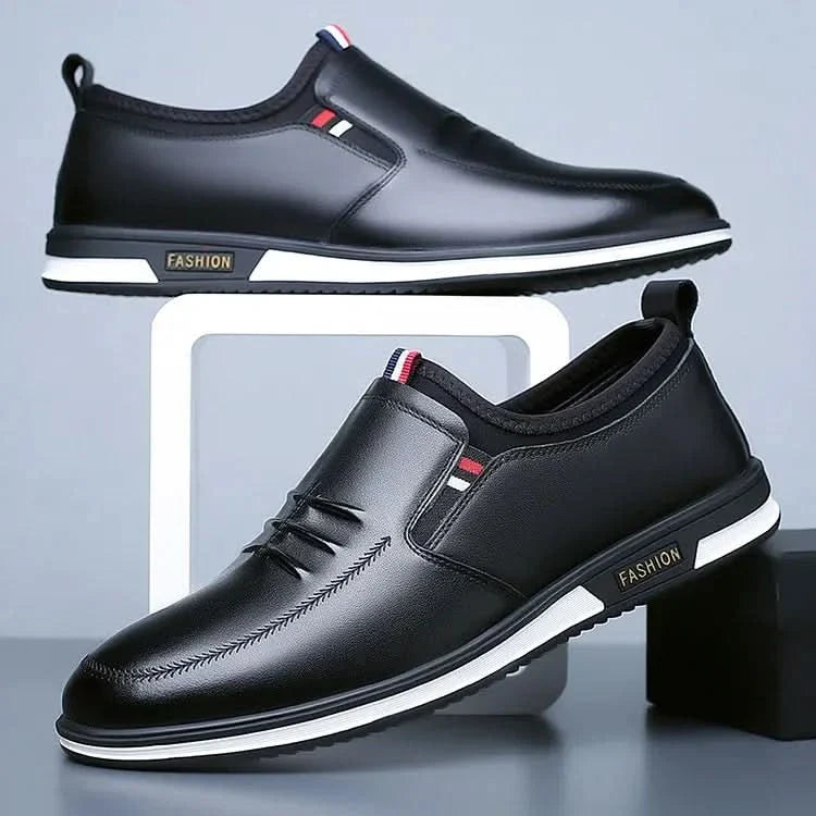 LIAM | ZAPATILLAS SIN CORDONES DE CUERO