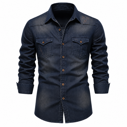 ADAPTIVEFIT | CAMISA VAQUERA DE ALGODON