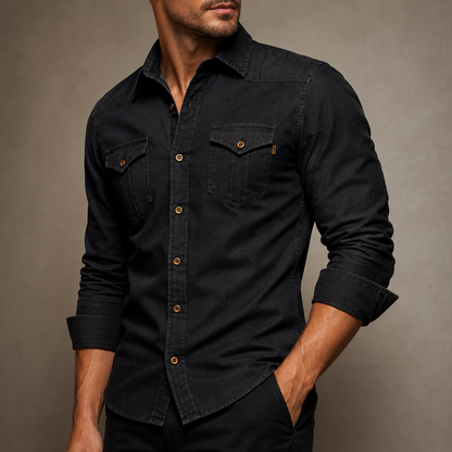 ADAPTIVEFIT | CAMISA VAQUERA DE ALGODON