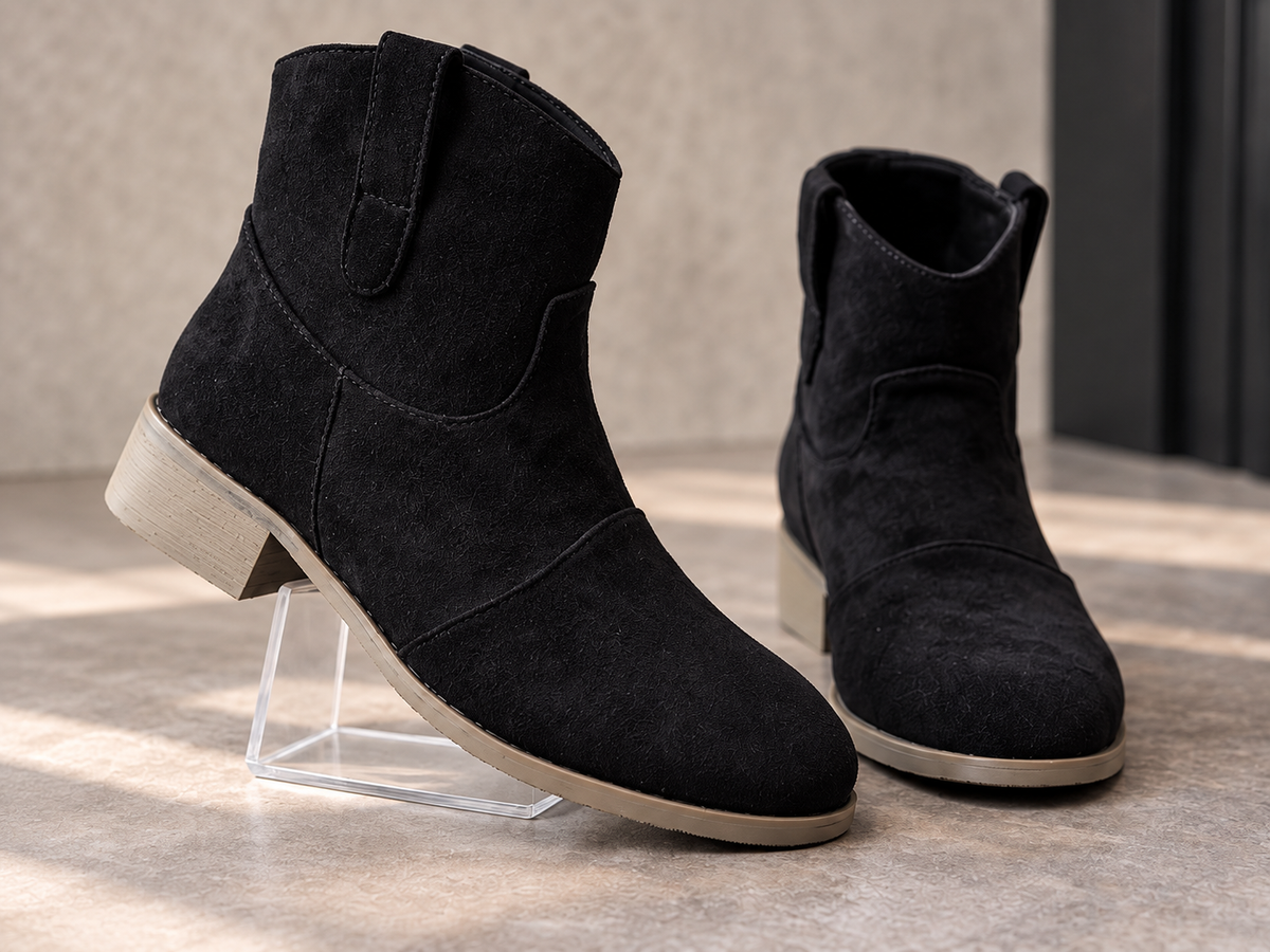 PIPER |BOTINES ESTILO WETERN SIN CORDONES
