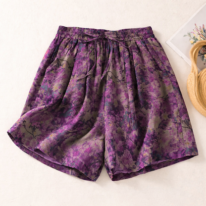 FLOREADO | SHORT DE LINO