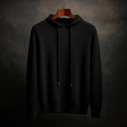 MERINO | SUDADERA CON CAPUCHA DE LANA