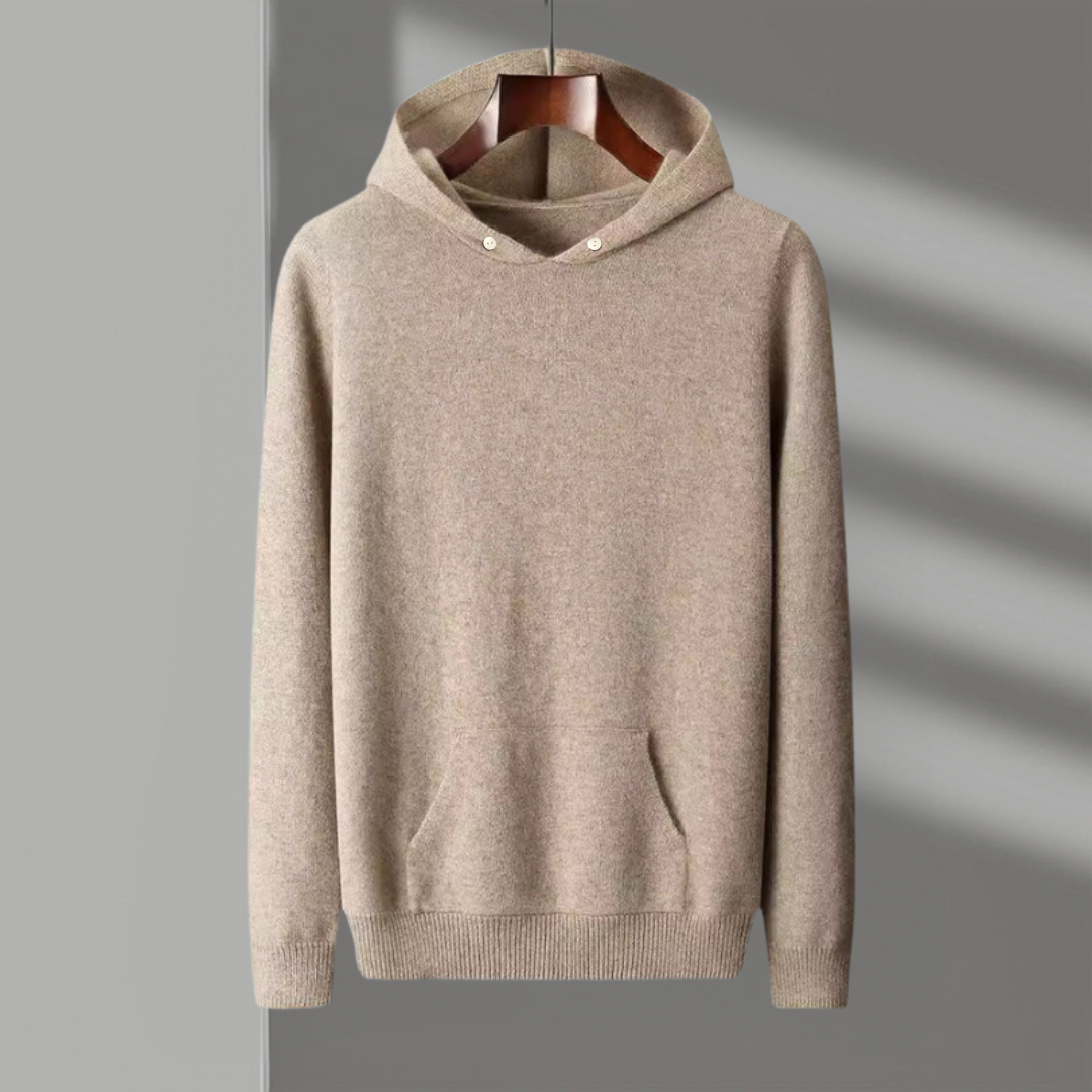 ARDEN | SUDADERA CON CAPUCHA DE LANA MERINO