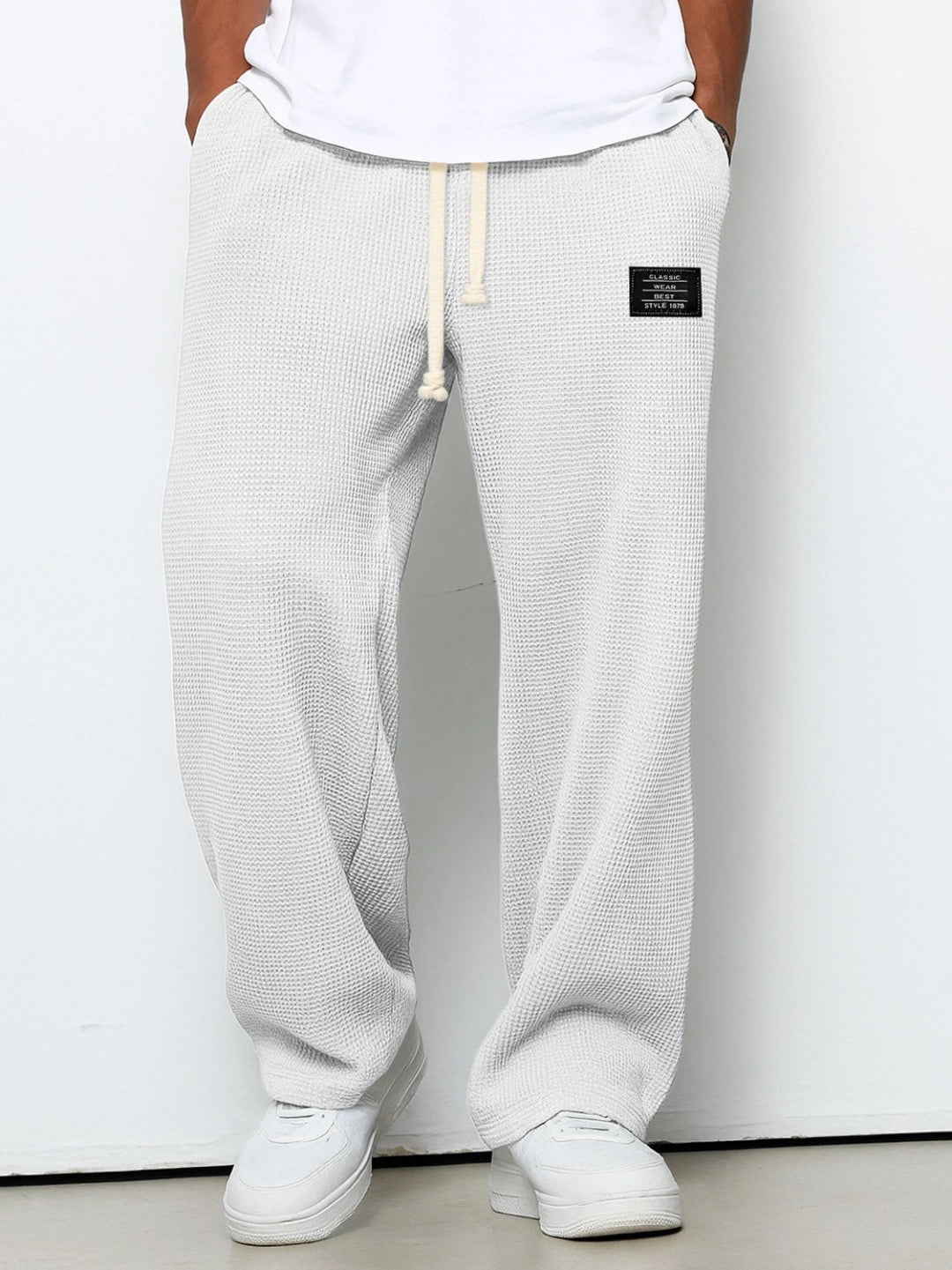 SAMY | PANTALON ANCHO CON CINTURA REGULABLE