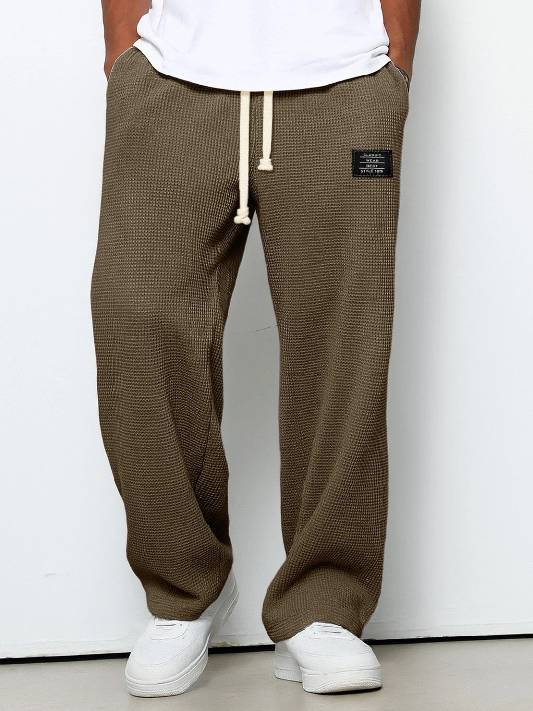 SAMY | PANTALON ANCHO CON CINTURA REGULABLE