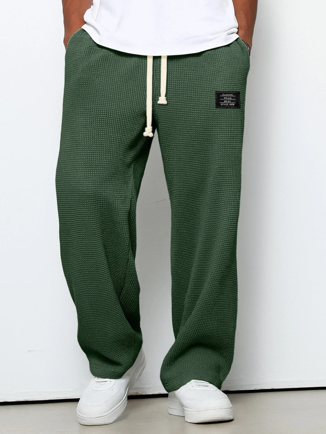 SAMY | PANTALON ANCHO CON CINTURA REGULABLE