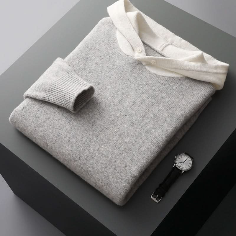 ARDEN | SUDADERA CON CAPUCHA DE LANA MERINO