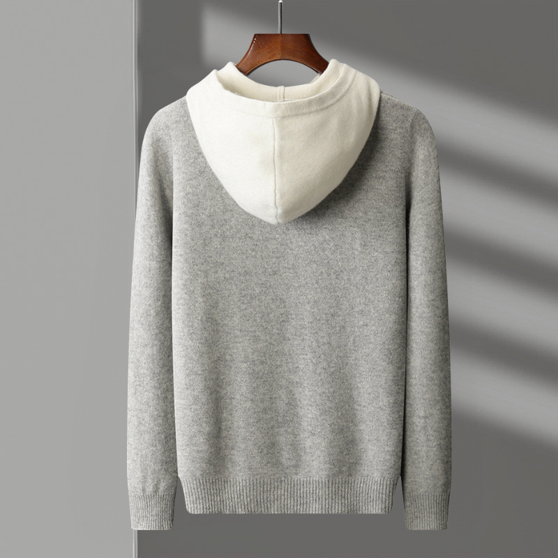 ARDEN | SUDADERA CON CAPUCHA DE LANA MERINO