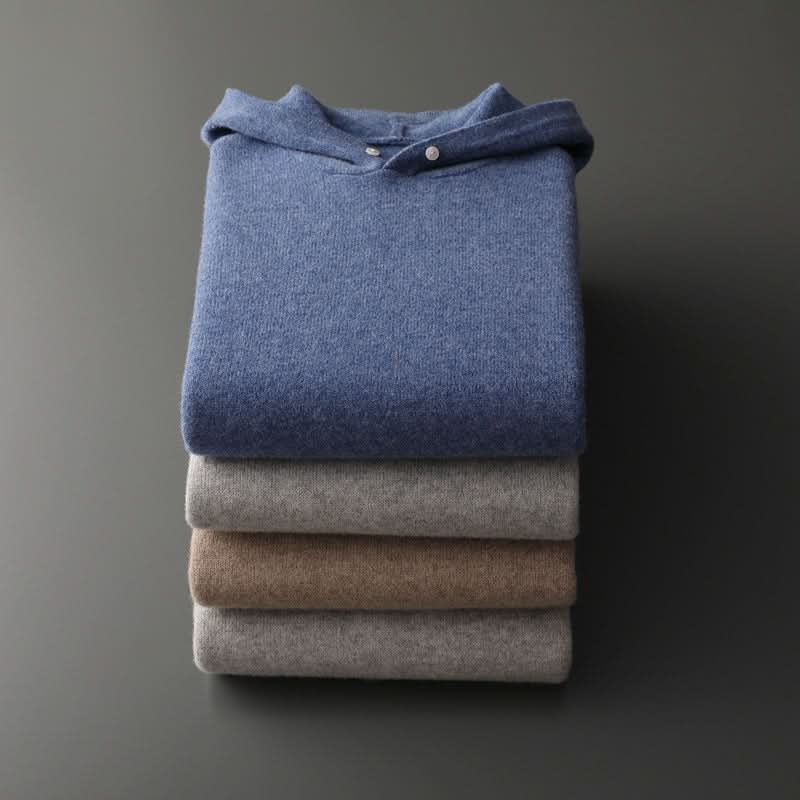 ARDEN | SUDADERA CON CAPUCHA DE LANA MERINO