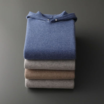 ARDEN | SUDADERA CON CAPUCHA DE LANA MERINO