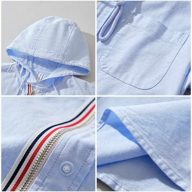 RUBEN | SUDADERA CON CAPUCHA DE LINO