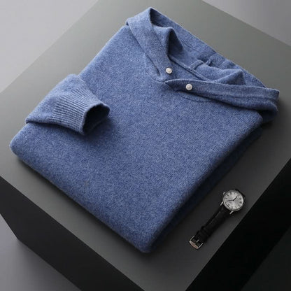 ARDEN | SUDADERA CON CAPUCHA DE LANA MERINO