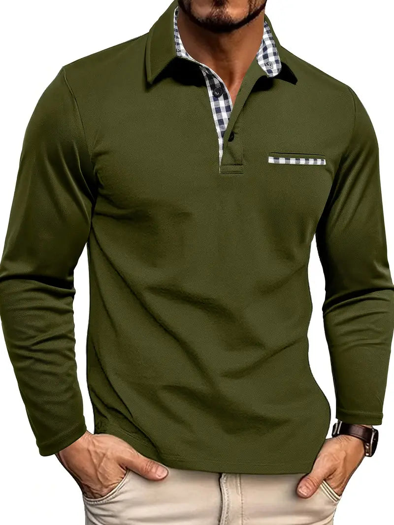 CARLOS | POLO DE MANGA LARGA PREMIUM