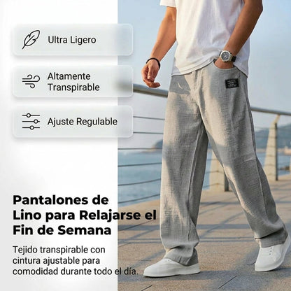 JUAN | PANTALON LIGERO DE CORTE RECTO