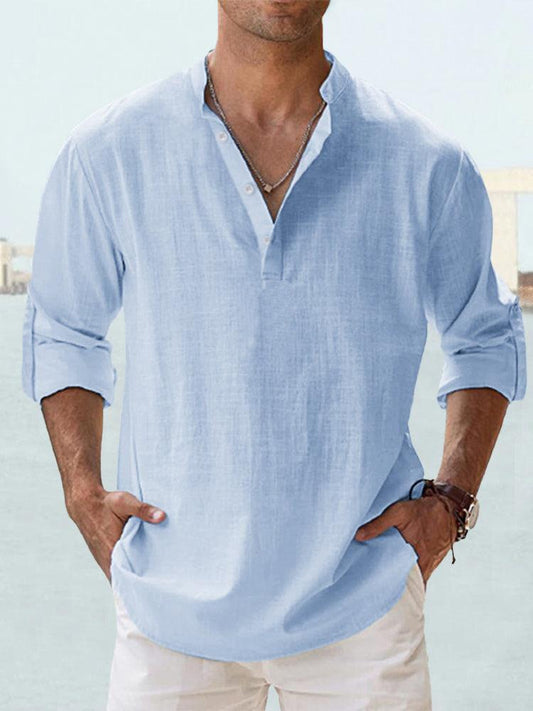 MAU | CAMISA DE LINO TRANSPIRABLE