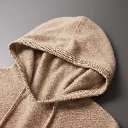 MERINO | SUDADERA CON CAPUCHA DE LANA