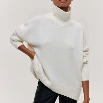 ARIA | SUÉTER OVERSIZE DE CUELLO TORTUGA
