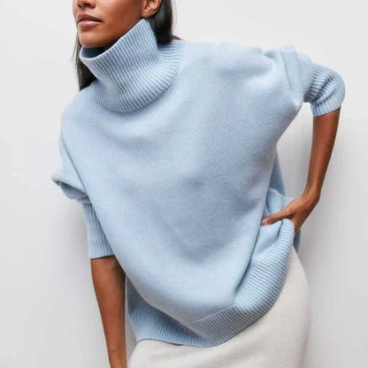 ARIA | SUÉTER OVERSIZE DE CUELLO TORTUGA