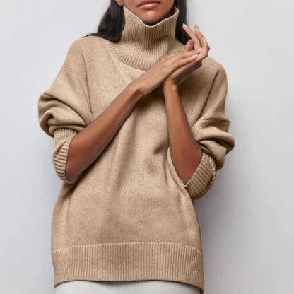 ARIA | SUÉTER OVERSIZE DE CUELLO TORTUGA