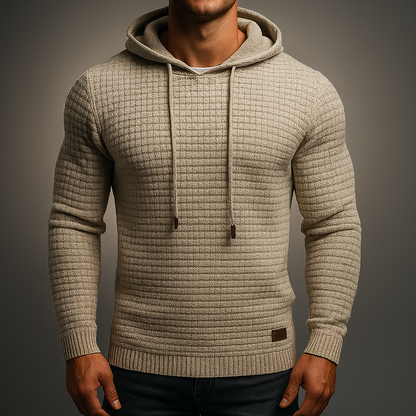 MARCEU | SUDADERA CON CAPUCHA DE PUNTO