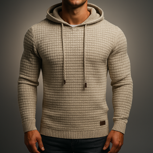 MARCEU | SUDADERA CON CAPUCHA DE PUNTO