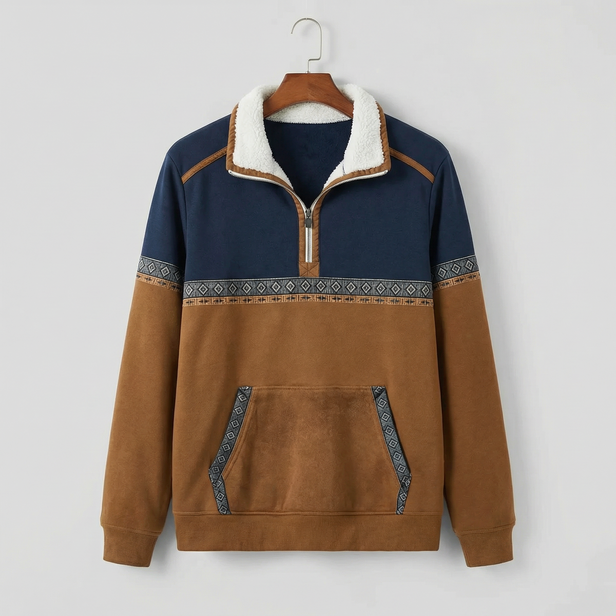 ELIRA | SUDADERA CÓMODA CON CREMALLERA