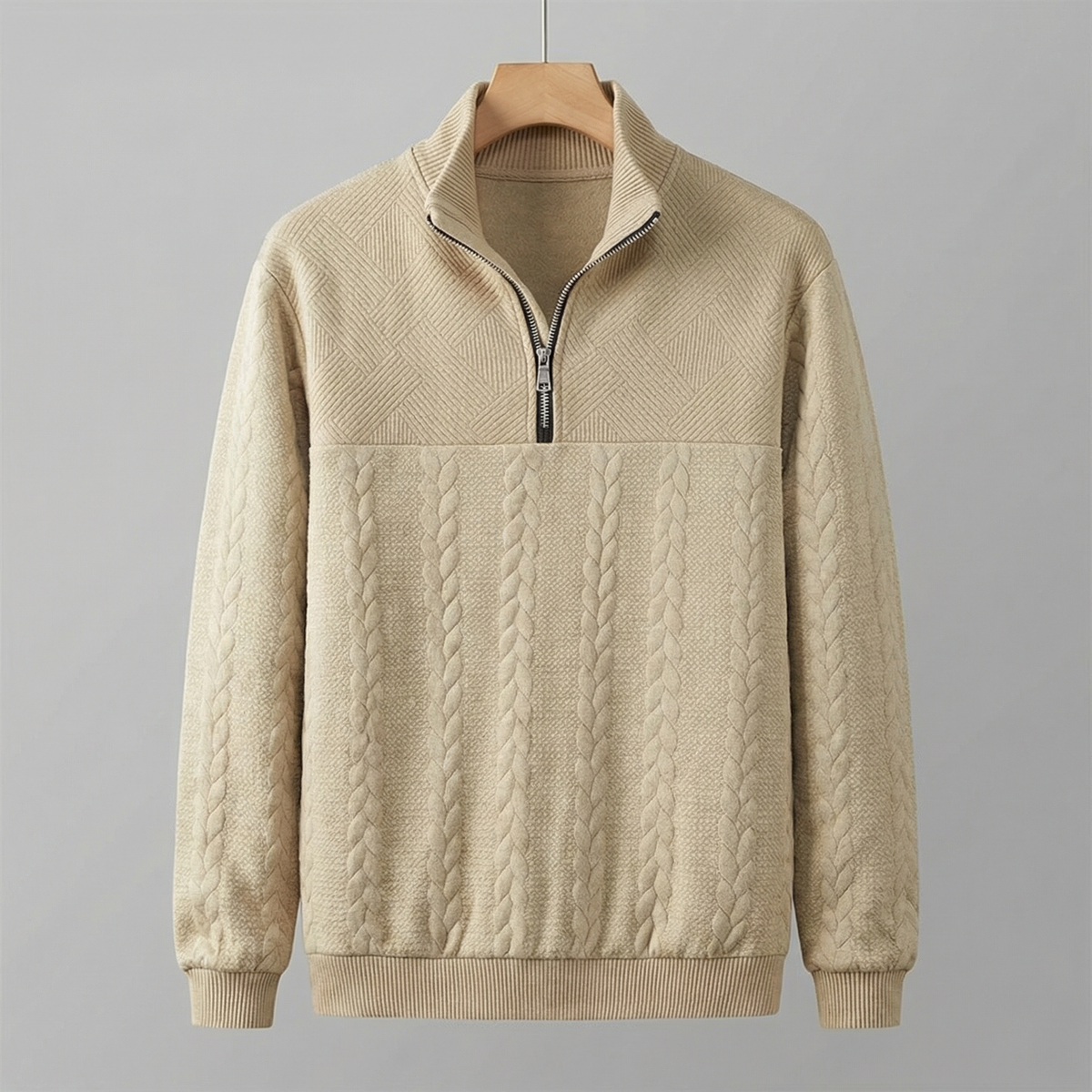CAMDEN | SUDADERA PREMIUM CON CREMALLERA