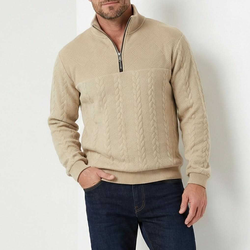 CAMDEN | SUDADERA PREMIUM CON CREMALLERA