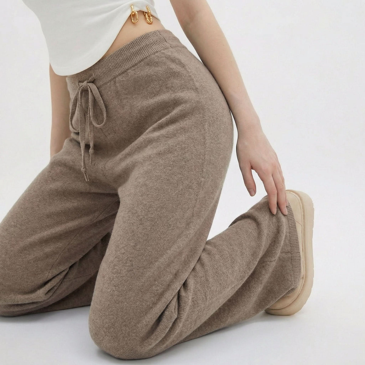 CHLOE | PANTALONES DE PUNTO