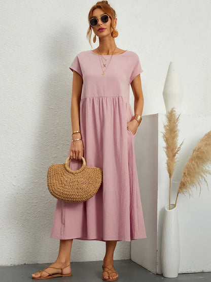 CARMEN | VESTIDO MIDI FLUIDO