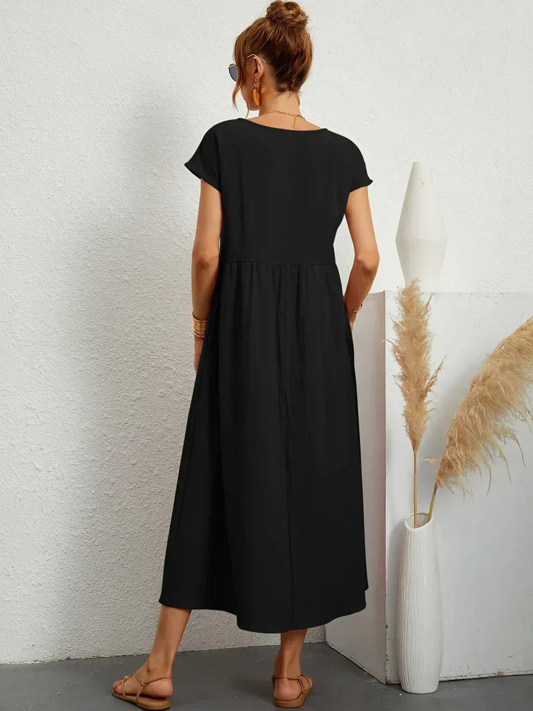 CARMEN | VESTIDO MIDI FLUIDO