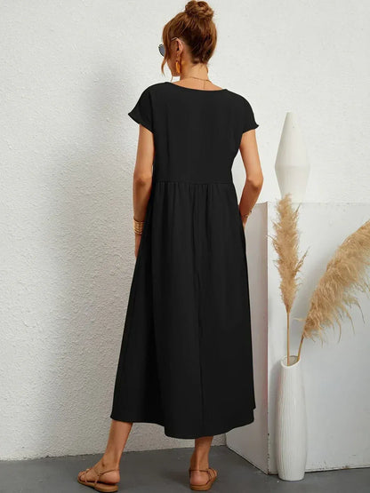 CARMEN | VESTIDO MIDI FLUIDO