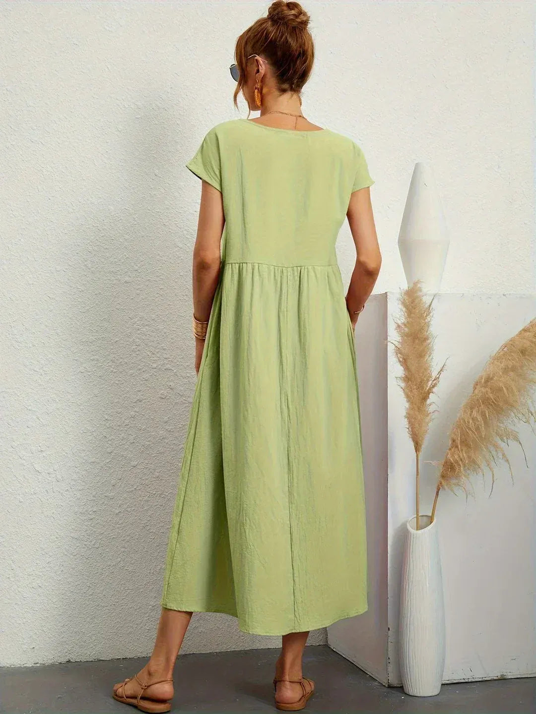 CARMEN | VESTIDO MIDI FLUIDO