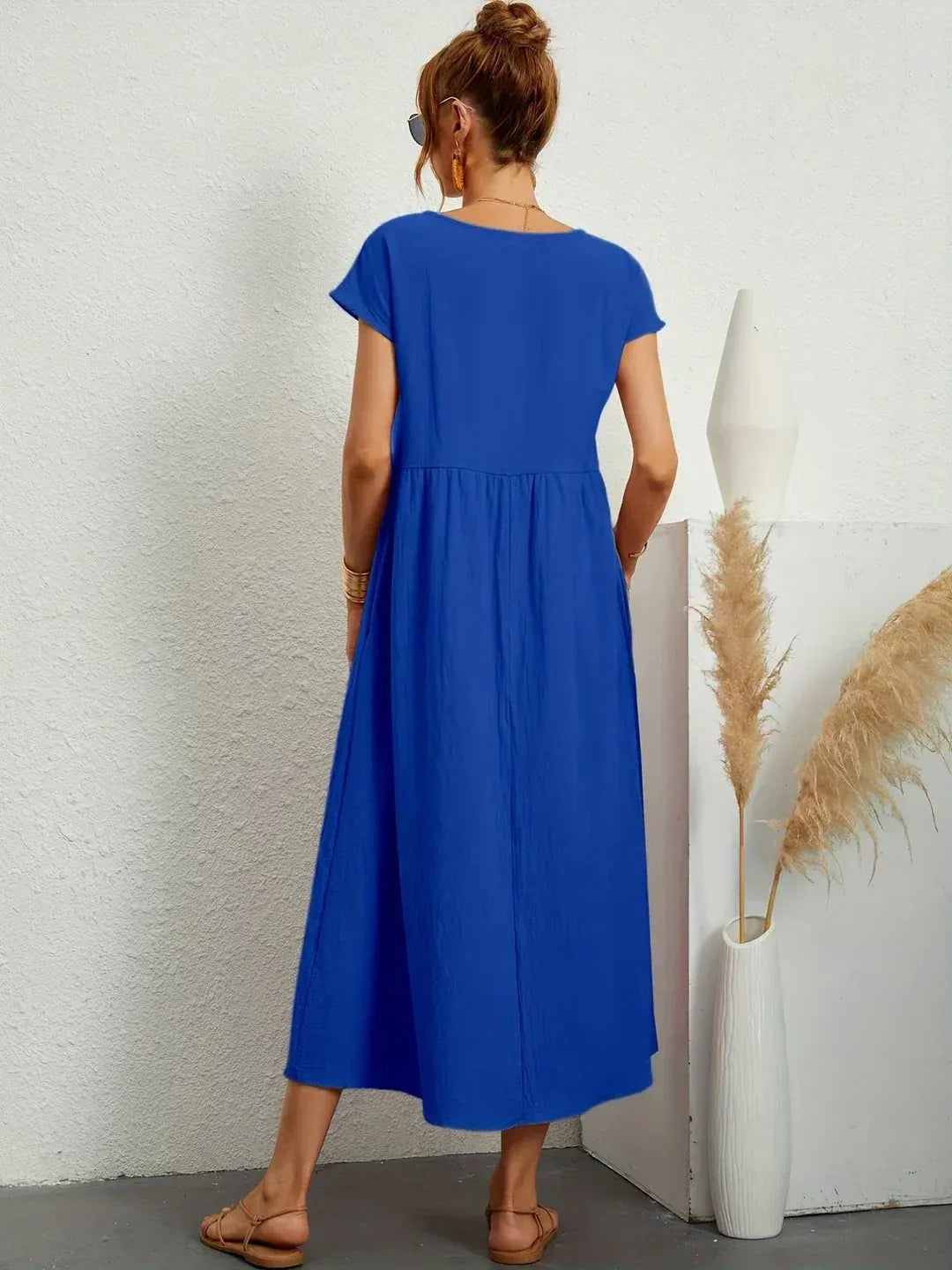 CARMEN | VESTIDO MIDI FLUIDO