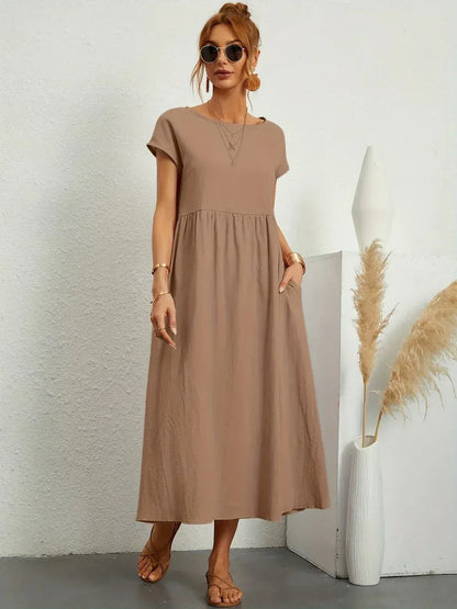 CARMEN | VESTIDO MIDI FLUIDO