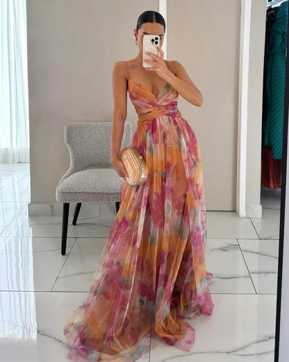 JOSEFINA | VESTIDO LARGO FLORAL ELEGANTES (¡EDICIÓN LIMITADA!)