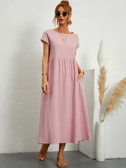 CARMEN | VESTIDO MIDI FLUIDO