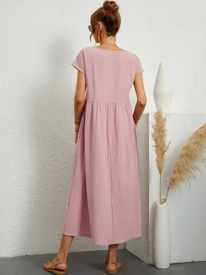 CARMEN | VESTIDO MIDI FLUIDO