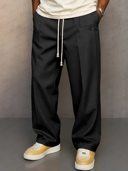 MANUEL | ELEGANTES PANTALONES CON CORDON AJUSTABLE