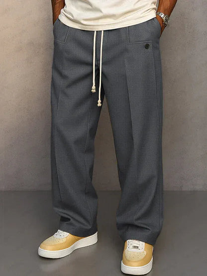 MANUEL | ELEGANTES PANTALONES CON CORDON AJUSTABLE