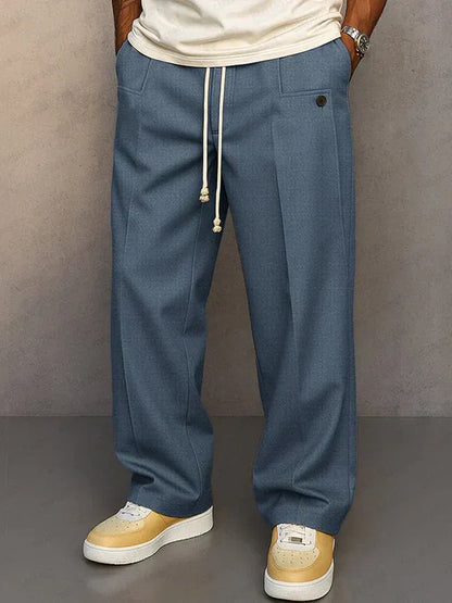 MANUEL | ELEGANTES PANTALONES CON CORDON AJUSTABLE