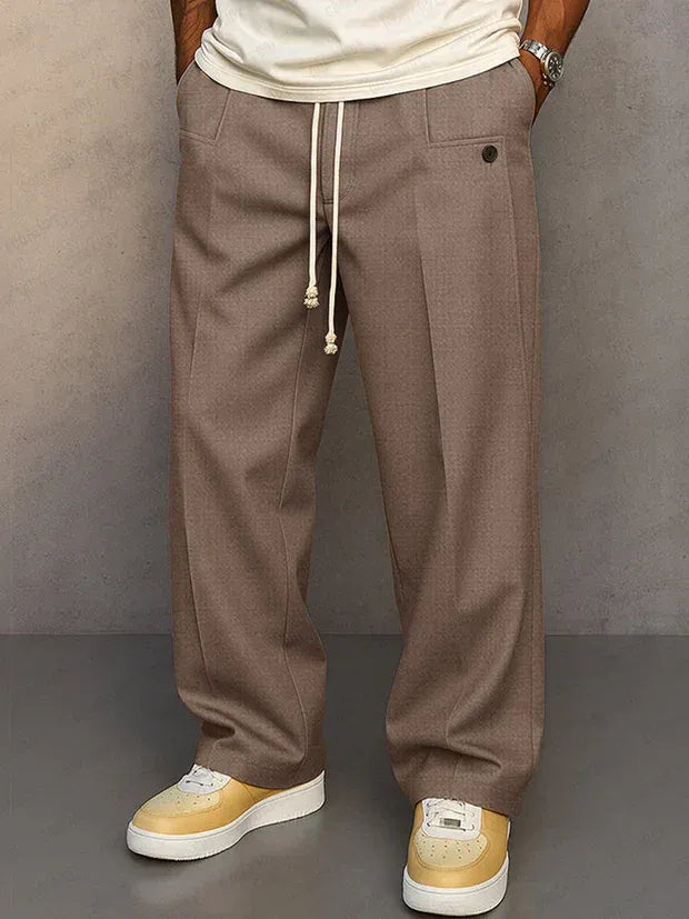 MANUEL | ELEGANTES PANTALONES CON CORDON AJUSTABLE