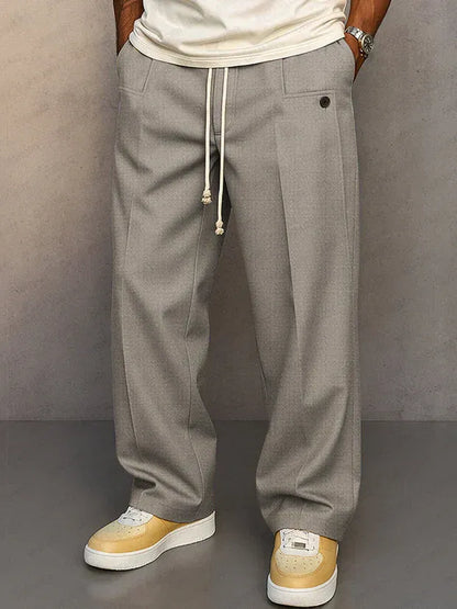 MANUEL | ELEGANTES PANTALONES CON CORDON AJUSTABLE