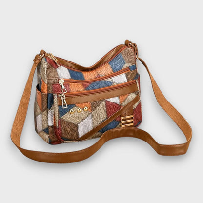 SOLARA | BOLSO DE HOMBRO CON DISEÑO DE REMACHES